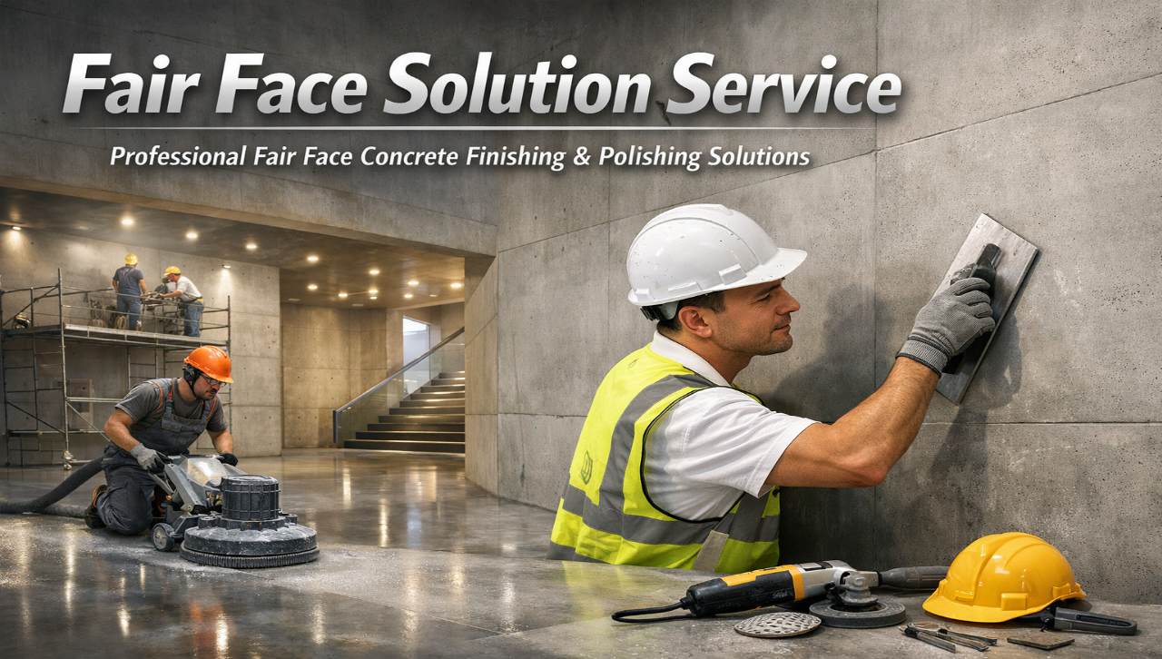 Premium Fair Face Concrete Finishing & Polishing Solutions in Bangladesh